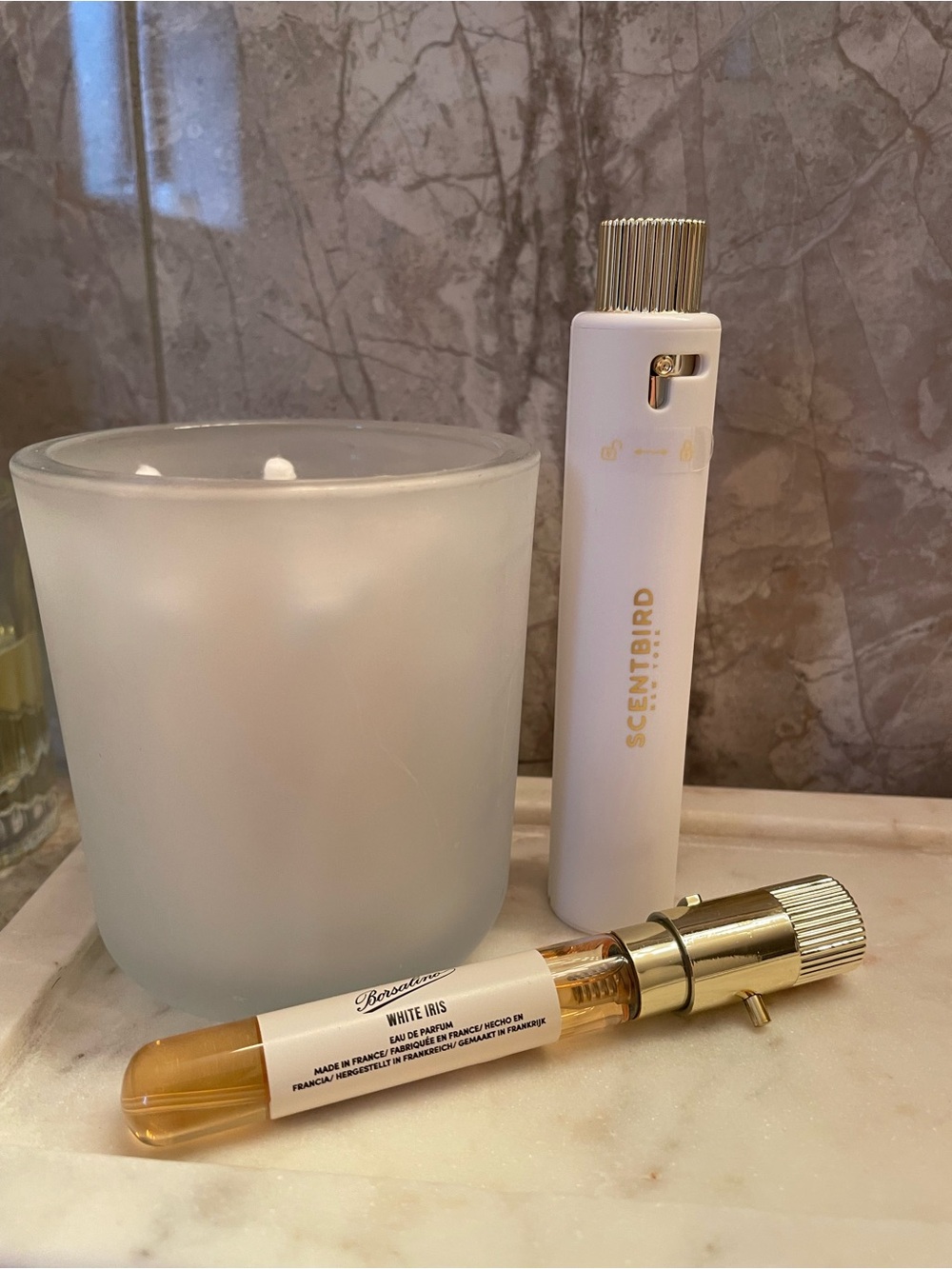 Borsalino Travel Atomizer - White Iris